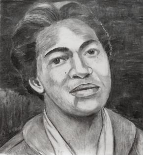 Study for Black Feminist #2 (Claudia Jones)