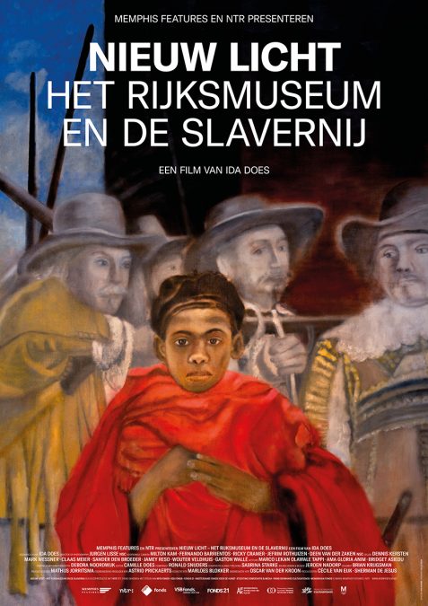 Film poster for "Nieuw Licht, Het Rijksmuseum en the Slavery"
