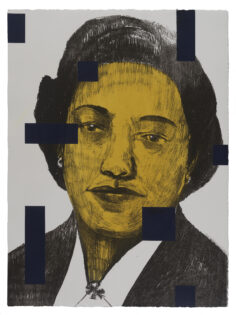 Hermina Huiswoud (blue)