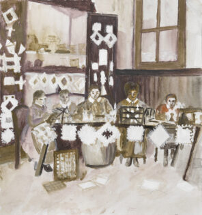 Tonia op Instituut tot Onderwijs voor Blinden